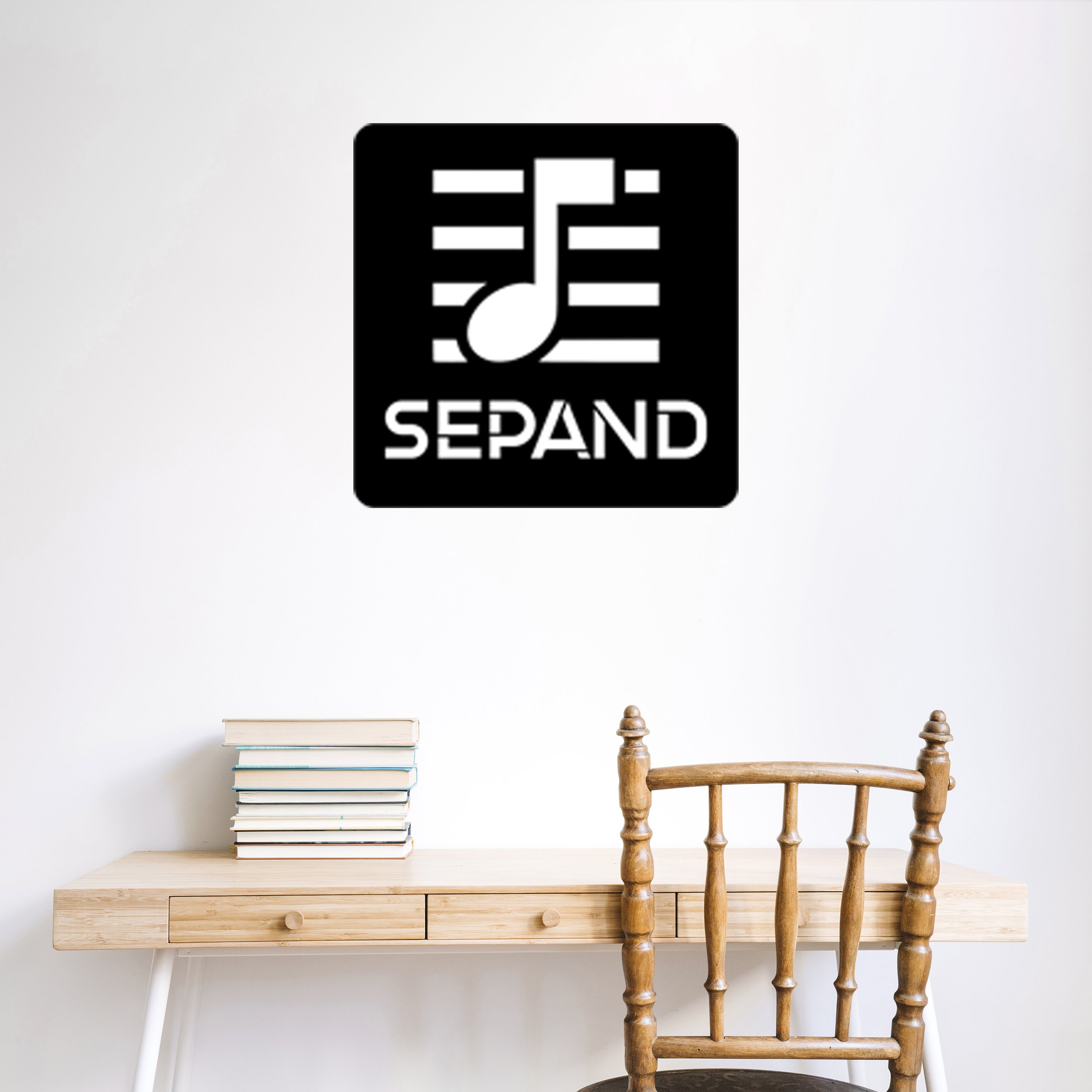 گیفت موسیقی طرح دیوار کوب با اسم و طرح دلخواه شما - خرید بی واسطه از تولید کننده