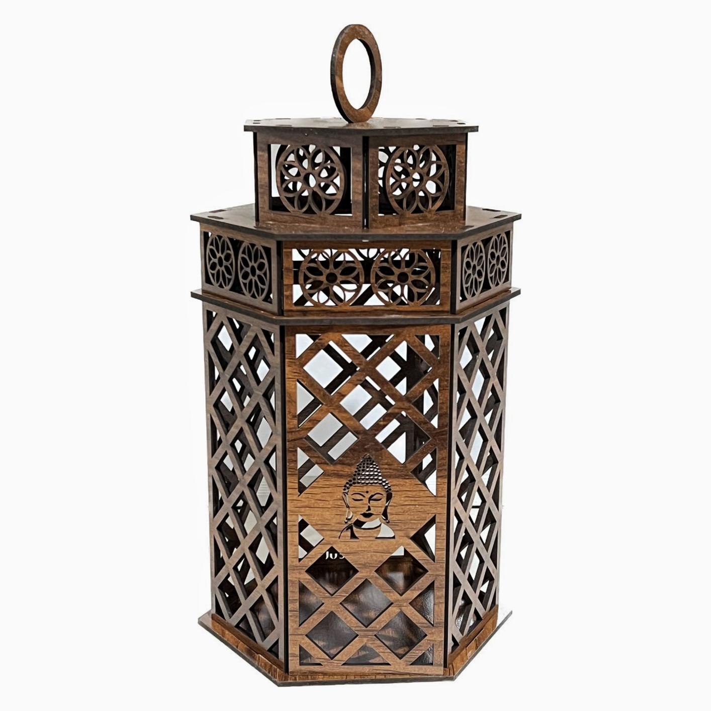 جاشمعی مدل فانوس طرح دختر تبتی - خرید بی واسطه از تولید کننده