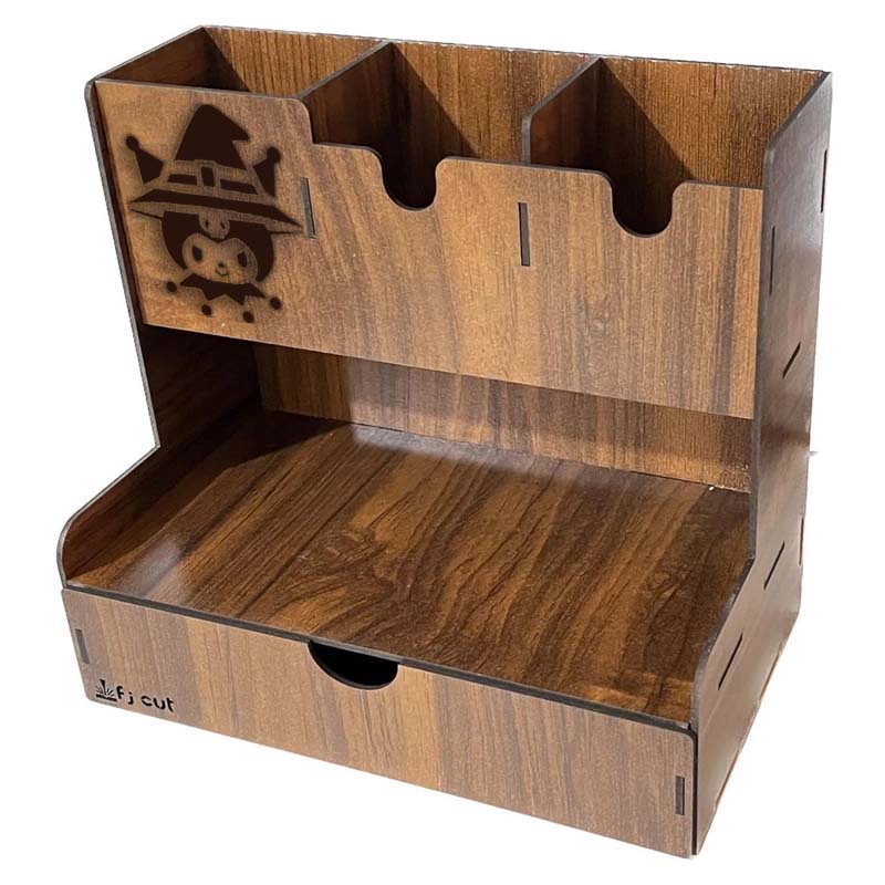 جامدادی رومیزی چوبی طرح کرومی - خرید بی واسطه از کارگاه تولیدی